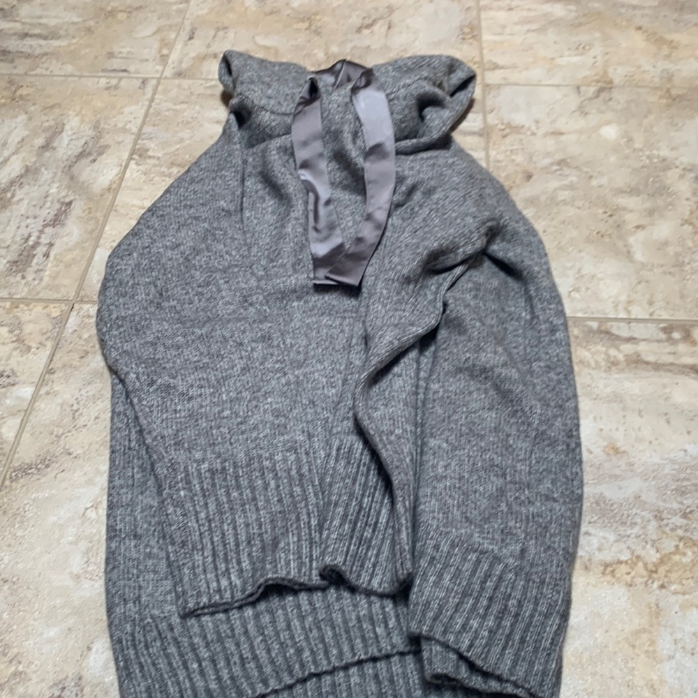 Hooded Tunic Sweater